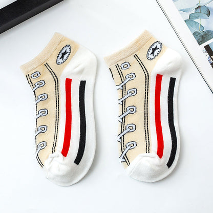 🤩Funny Illusion Canvas Print Socks🧦