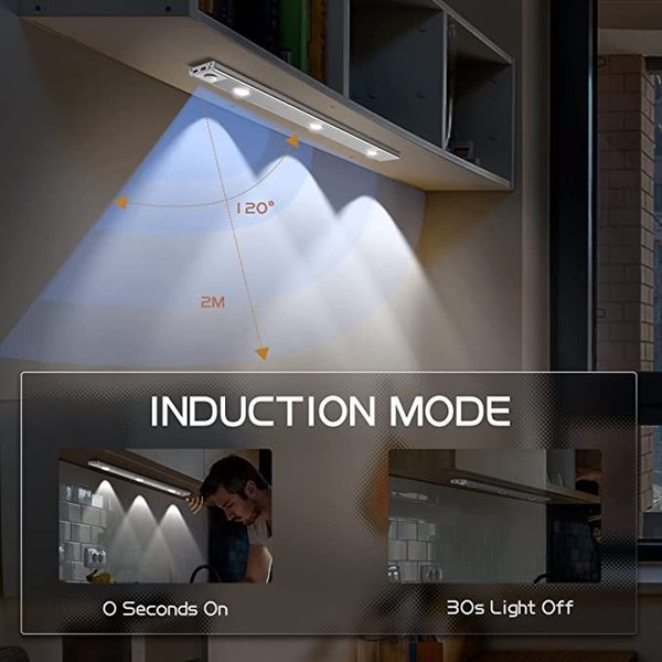 💡THREE Color Temperature Led Motion Sensor Cabinet Light