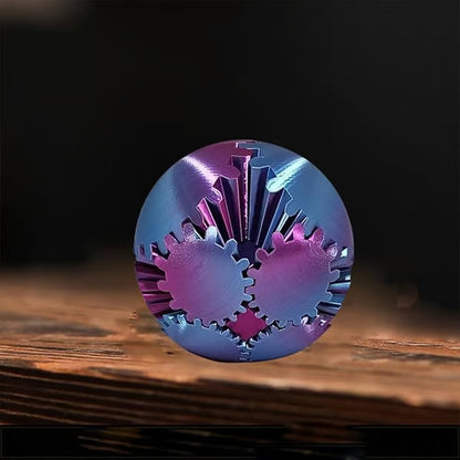 🔥The Steampunk Whirling Wonder Fidget (Gear Ball)🎁
