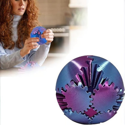 🔥The Steampunk Whirling Wonder Fidget (Gear Ball)🎁