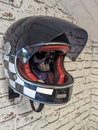 💀LAST DAY 50% OFF - 🏴‍☠️Motorcycle Helmet and Jacket Skull Holder