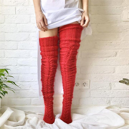 🔥Warm Over Knee Extra Long Knitted Socks