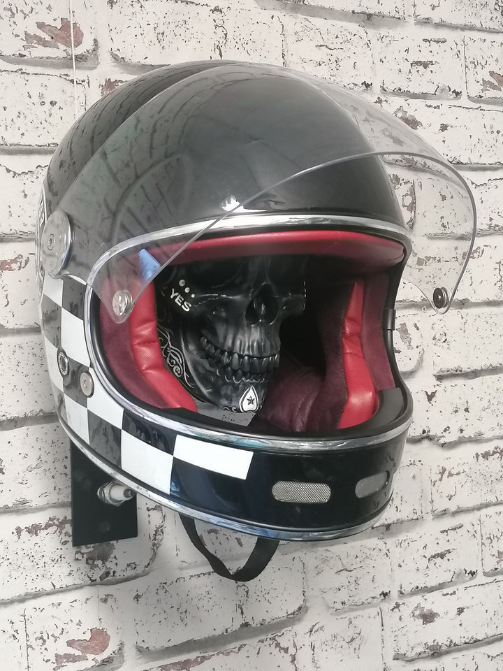 💀LAST DAY 50% OFF - 🏴‍☠️Motorcycle Helmet and Jacket Skull Holder