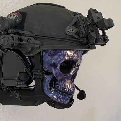 💀LAST DAY 50% OFF - 🏴‍☠️Motorcycle Helmet and Jacket Skull Holder