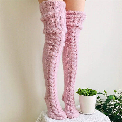 🔥Warm Over Knee Extra Long Knitted Socks