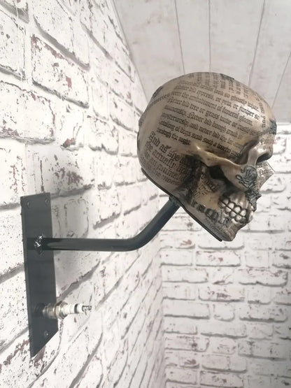 💀LAST DAY 50% OFF - 🏴‍☠️Motorcycle Helmet and Jacket Skull Holder