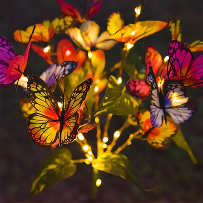 🔥Hot Sale 49% OFF🦋💐Solar Butterfly Lights Outdoor