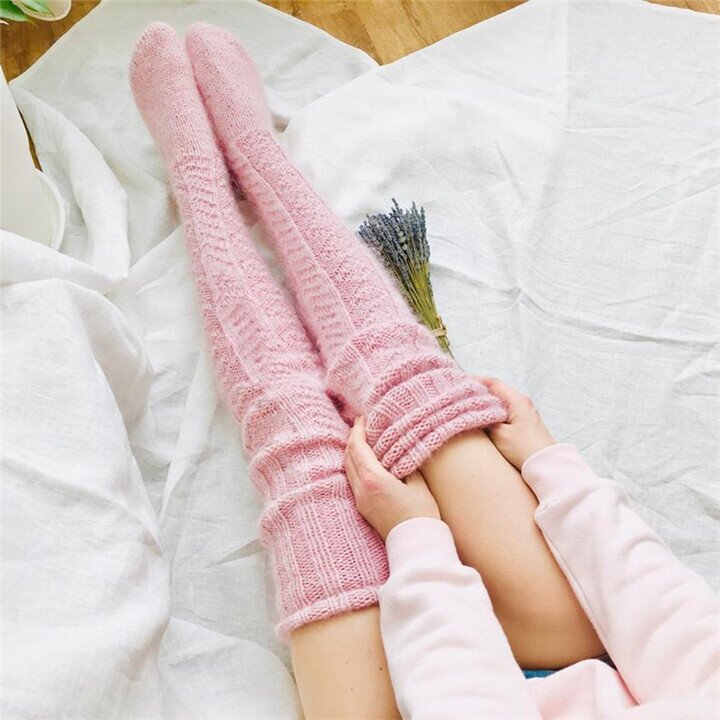 🔥Warm Over Knee Extra Long Knitted Socks