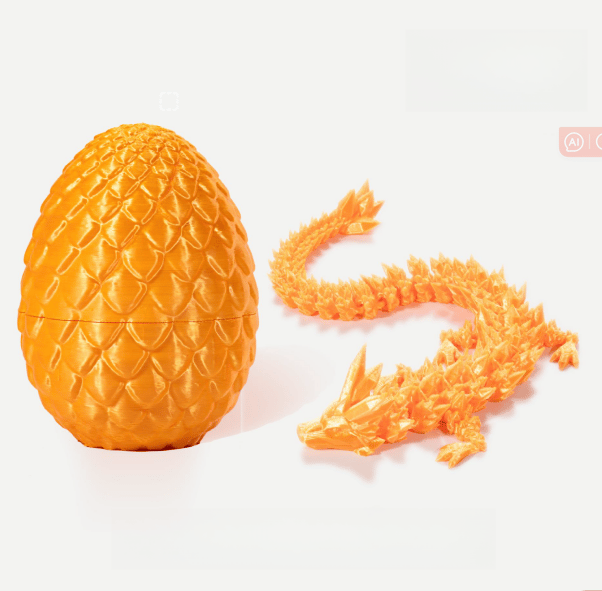 🔥LAST DAY SALE 49% OFF-🐉3D-Printed Articulated Crystal Dragon