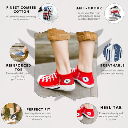 🤩Funny Illusion Canvas Print Socks🧦