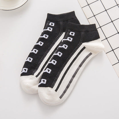🤩Funny Illusion Canvas Print Socks🧦