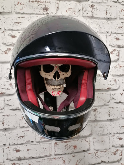 💀LAST DAY 50% OFF - 🏴‍☠️Motorcycle Helmet and Jacket Skull Holder