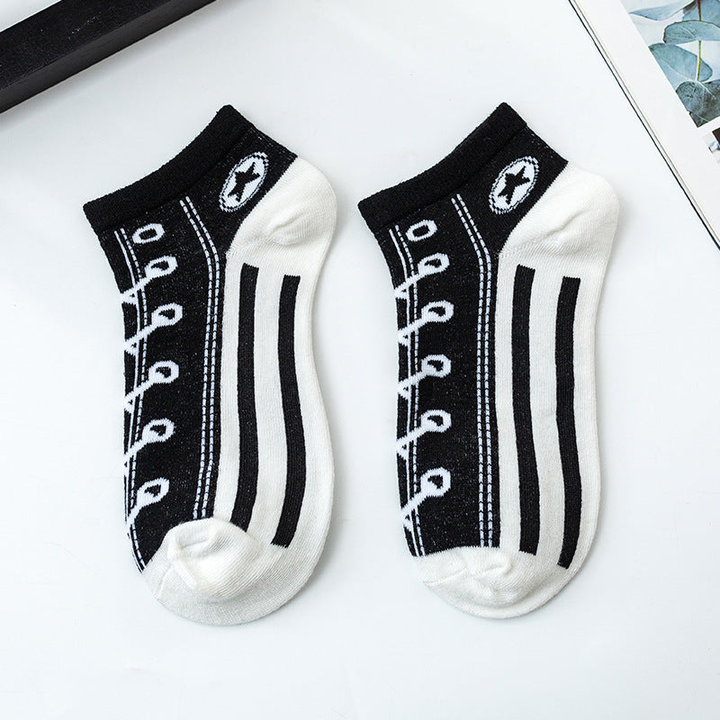 🤩Funny Illusion Canvas Print Socks🧦