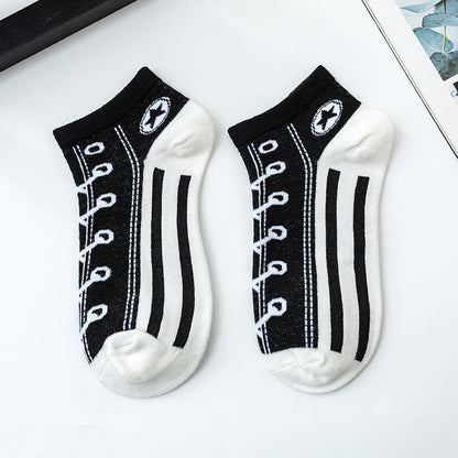 🤩Funny Illusion Canvas Print Socks🧦