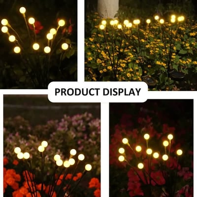 🔥Hot Sale 50% OFF🔥-Solar Powered Firefly Light✨