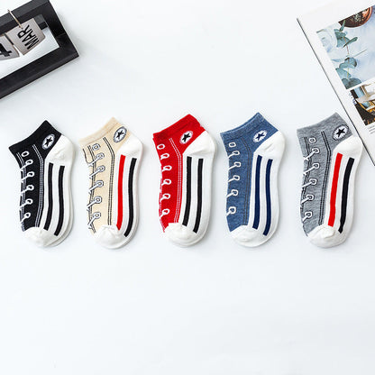 🤩Funny Illusion Canvas Print Socks🧦