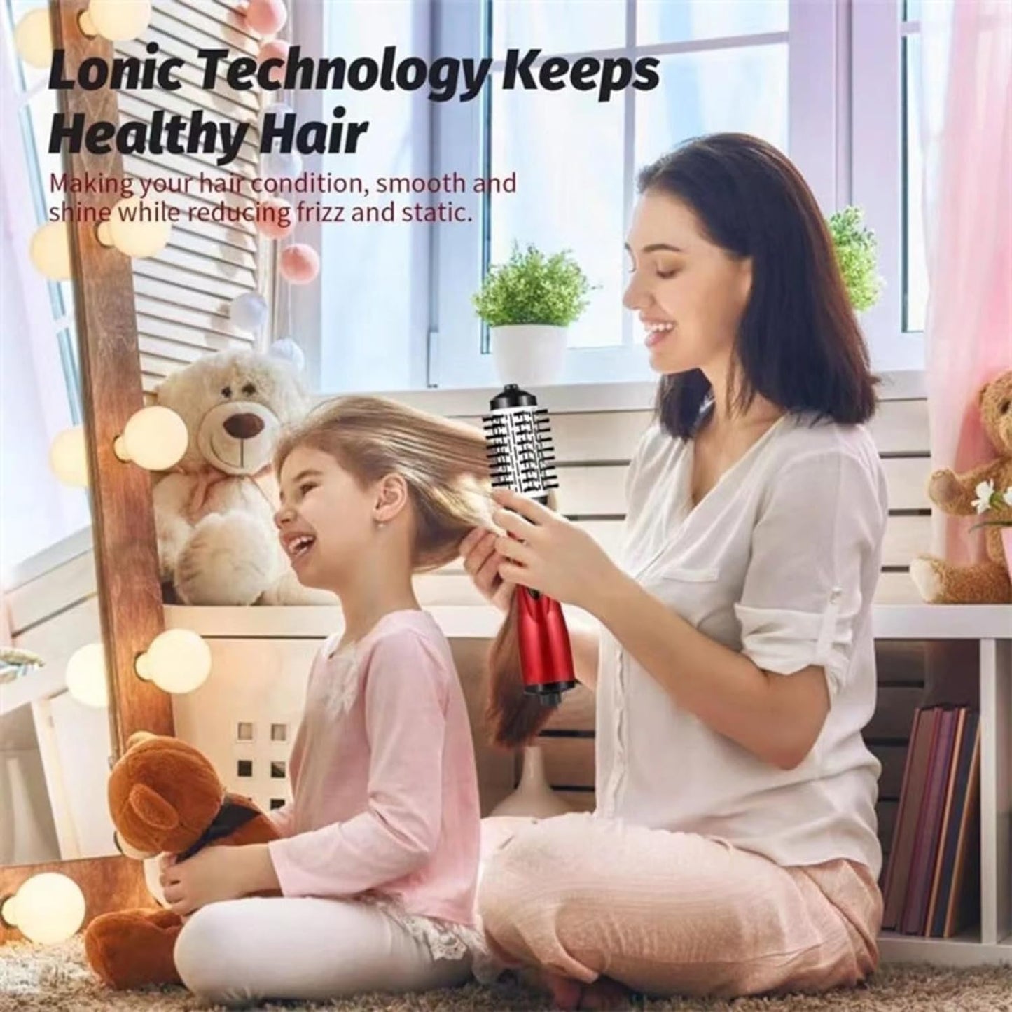 🎉Hot Sale 49% OFF🎁3-in-1 hot air styling tool and rotating hair dryer