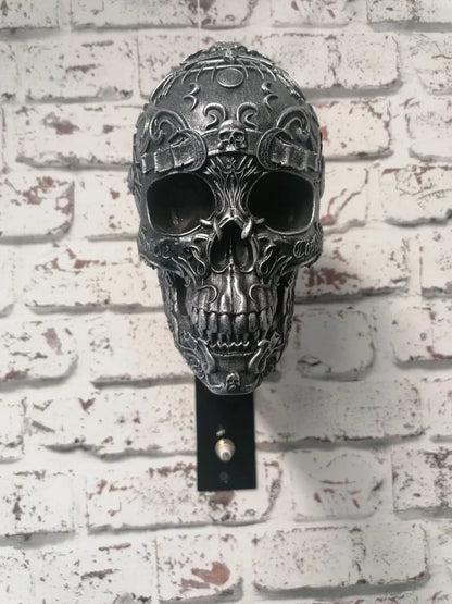 💀LAST DAY 50% OFF - 🏴‍☠️Motorcycle Helmet and Jacket Skull Holder
