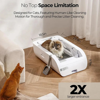 Self-Cleaning Cat Litter Box