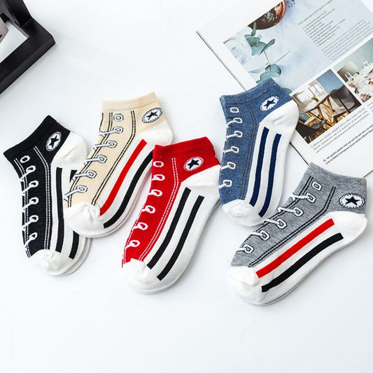 🤩Funny Illusion Canvas Print Socks🧦
